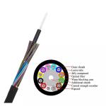 Outdoor Duct Air Blown Fiber Cable 12 - 144 Core HDPE Microduct Fiber Cable