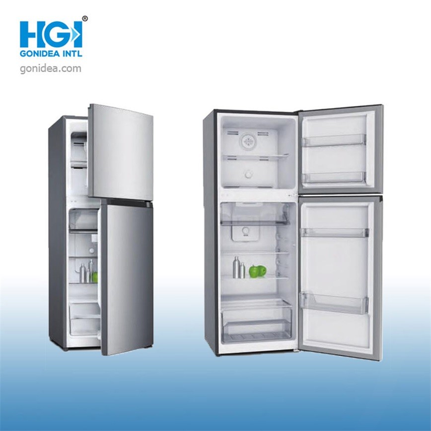 Large Glass Door French Side By Side Refrigerator No Free