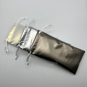 China Down Canvas Luxury Drawstring PU Leather Resist Compression Sunglasses bag wholesale