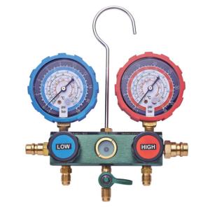 China Aluminum Refrigerant Manifold Gauge Set Valve HVAC For R22 wholesale