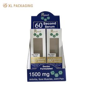 China Skin Care Corrugated Paper Boxes Packaging Corrugated Retail Display Box Customized wholesale