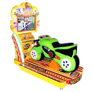 China Motorcycle Arcade Game Motorbike Driving 22 Inches Simulator Biker Racing wholesale