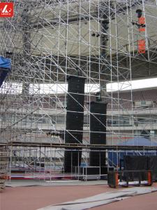 China Silver Indoor Layer Speaker Truss Towers Aluminum Support Speakers Thickness 3mm wholesale