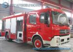 DONGFENG 2 Axles Foam Fire Fighting Trucks 140hp 4X2 6000L