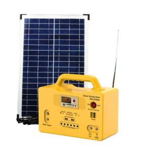 China USB 30w 18v Off Grid Solar System Kit Home Use wholesale