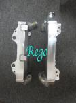Small Brazing Aluminum Motorcycle Radiator , Suzuki Motorcycle Radiator