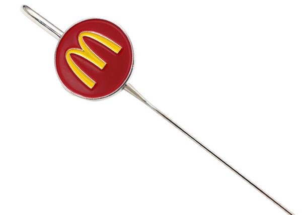 Customized school metal bookmark graduation paint bookmark clip logo McDonald's