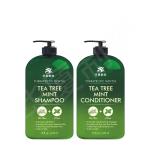 Gentle Anti Hair Loss Shampoo For Black Women Organic Tea Tree Mint