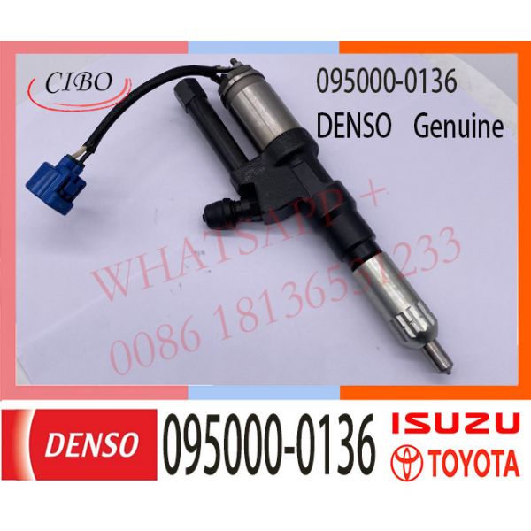095000-0136 DENSO Diesel Fuel Injector 0950000136 Neutral and new 0950001031,095000-0130 TOYOTA 23910-1044, 23910-1045