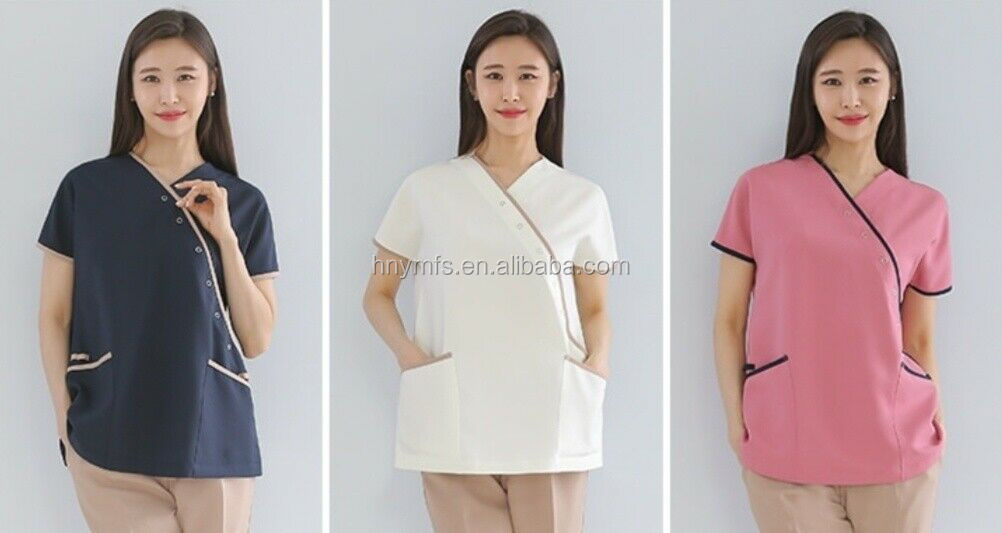 Custom Made Hotel House Keeping Chef Uniform Tops Low MOQ Quick Production
