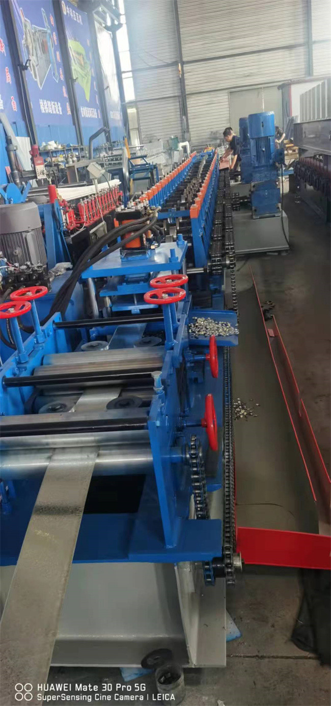 Solar Panel Mounting Automatic Roll Forming Machine 20m-25m/min