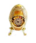 Enamel Faberge Easter Egg Jewelry Box Metal Decorative Faberge Egg Jewelry Box