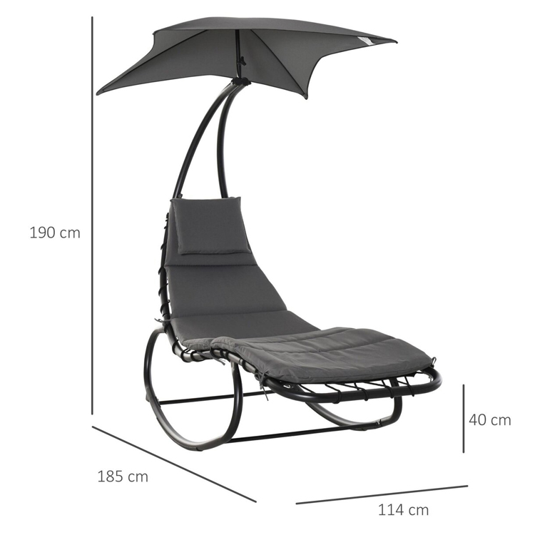Outdoor Beach Balcony Patio Garden Rattan Hanging Swing with Customized Logo Design