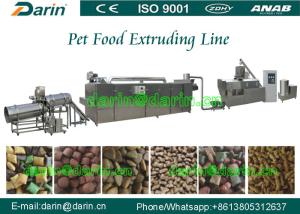 China Stainless Steel 304 Cat Food Machine / dry Pet snacks extruder machine wholesale