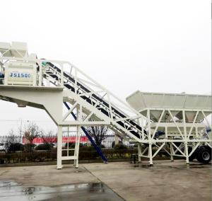 China XDEM Mobile Concrete Mixing Station YHZS75 Batching Plant 86KW wholesale