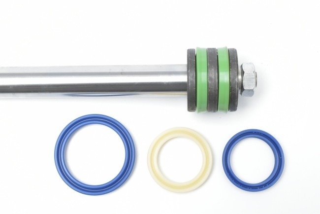 Single Acting Hydraulic Cylinder Seals , Hydraulic Piston Rings U Shaped UN 35x45x6