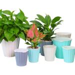 9.9x9.5cm Decorative Bonsai Wick Self Watering Houseplant Pots