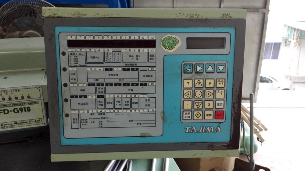 Professional Tajima Used Computer Embroidery Machine TMFD-G918