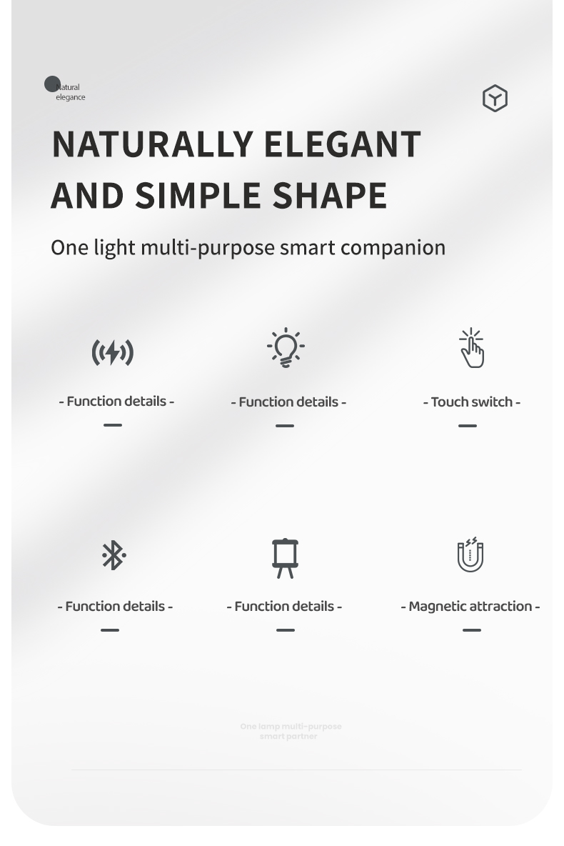 15W Maximum Output Power Grey Wireless Charger Adapter for Fast Charging Mobile Phones