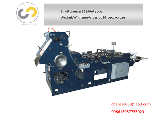 Larger pocket envelop making machine maximum 370*520mm For C4,C5
