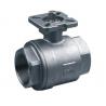 2-pc stainless steel ball valves full port 1000WOG ISO-5211 DIRECT MOUNTING PAD SS316 for sale