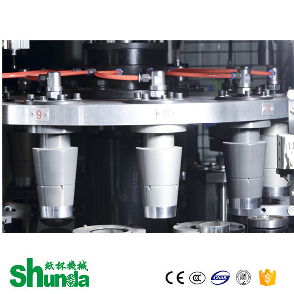 Paper Cup Sleeve Machine,ripple double wall paper cup wrap machine SHUNDA-80A