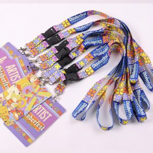 Card Holder Badges Promotional Fashion Sublimation Printing logo Breakaway