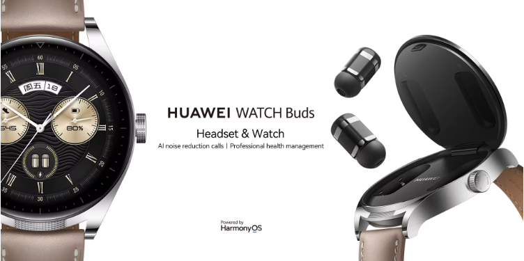 HUAWEI WATCH Buds Earphone SmartWatch 2-in-1 Noise Reduction Call Blood Oxygen Monitoring Men Women Sports Bracelet