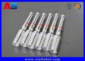 China High Chemical Resistance Pharmaceutical Glass Ampoules High Drug Stability wholesale