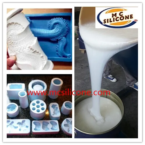 30 Shore A White RTV2 Silicone Moulding Rubber for Plaster Mold Making Low Shrinkage and High Hardness