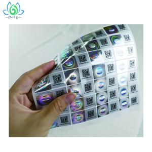 China 10X10X5cm High Adhesive Anti Fake Tamper Evident Seal Stickers wholesale