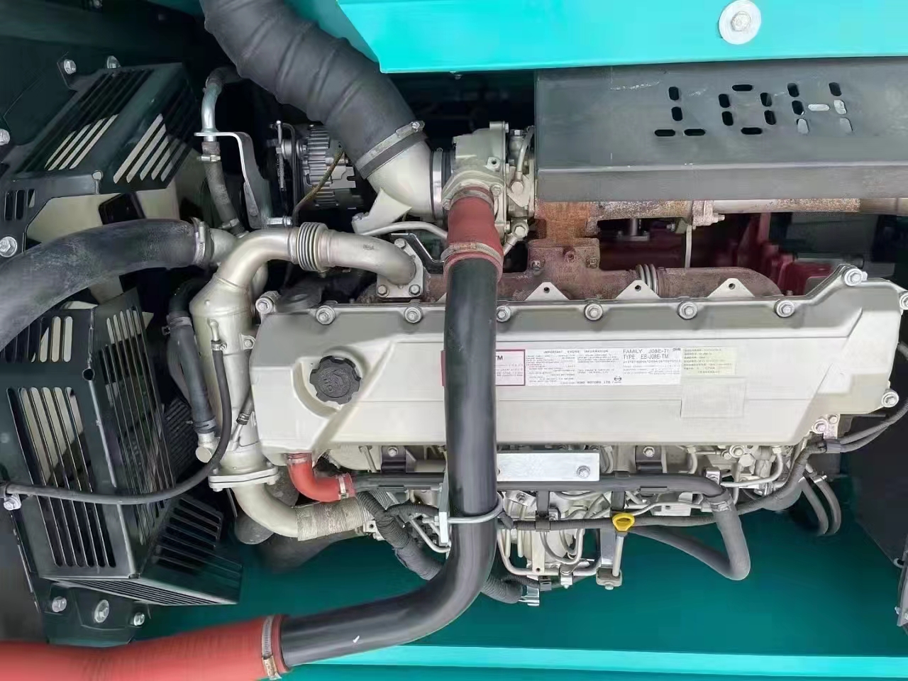 Used KOBELCO SK350-8 Excavator 35000 KG Machine Weight Original Hydraulic Cylinder
