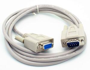 China 6ft 9pin DB9 to DB9 Male to Female series cable wholesale
