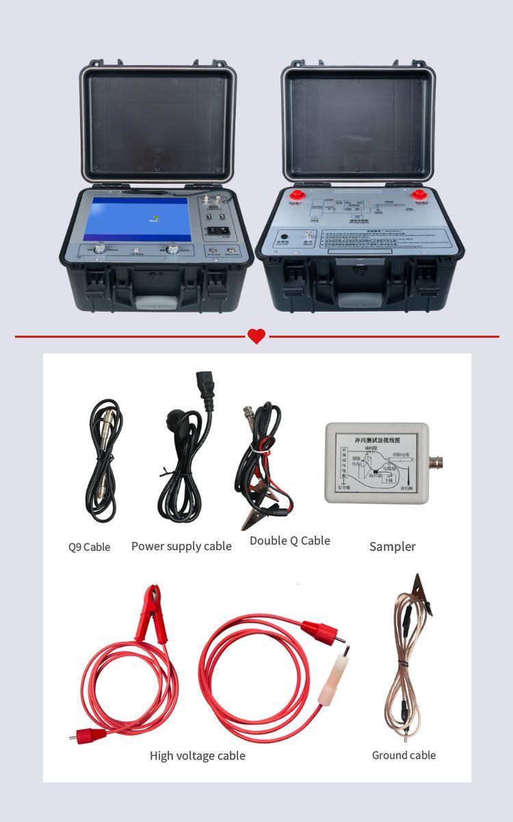 Manufacturer Xzh Test Arc Multi-Shot Cable Fault Locator Tdr Cable Tester Multi Pulse Cable Fault Locator