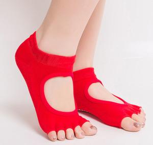 China non slip women yoga socks wholesale
