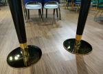 High Temperature Resistance 740mm Painting Wrought Iron Table
