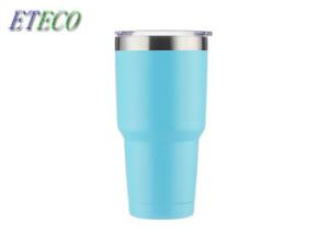 China 21oz Blue Stainless Steel Tumbler Cups For Coffee Wine Juice No Rust wholesale