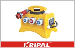 China IP65 Portable Industrial Electricity Distribution Box with Socket Outlets wholesale