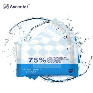 China Biodegradable Hand Canister Wet Medical Alcohol Wipes wholesale