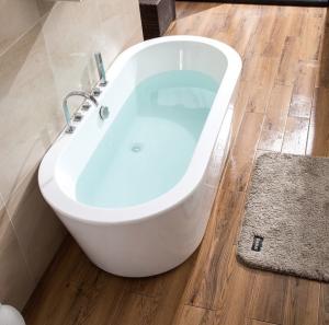 China Model Design Ellipse Acrylic Freestanding Bathtub wholesale