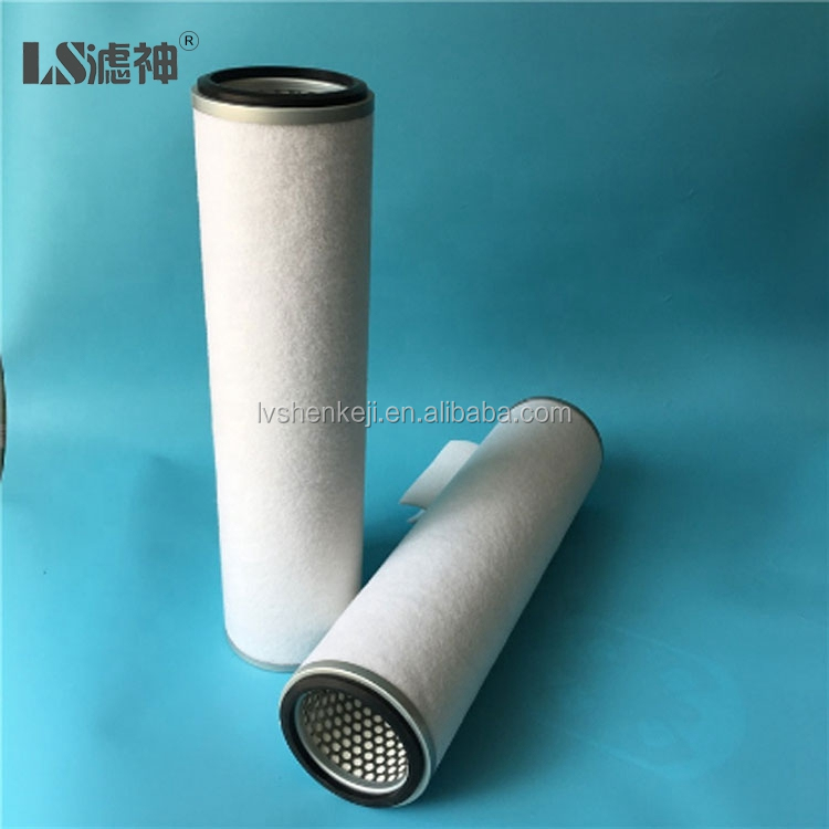 Fiberglass Vacuum Pump Exhaust Filter , 965410 U4.400 Oil Mist Separator Filter