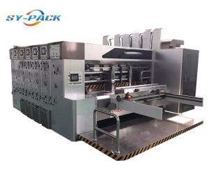 China 35KW Automatic Printer Slotter Die Cutter Machine 150pcs/Min wholesale