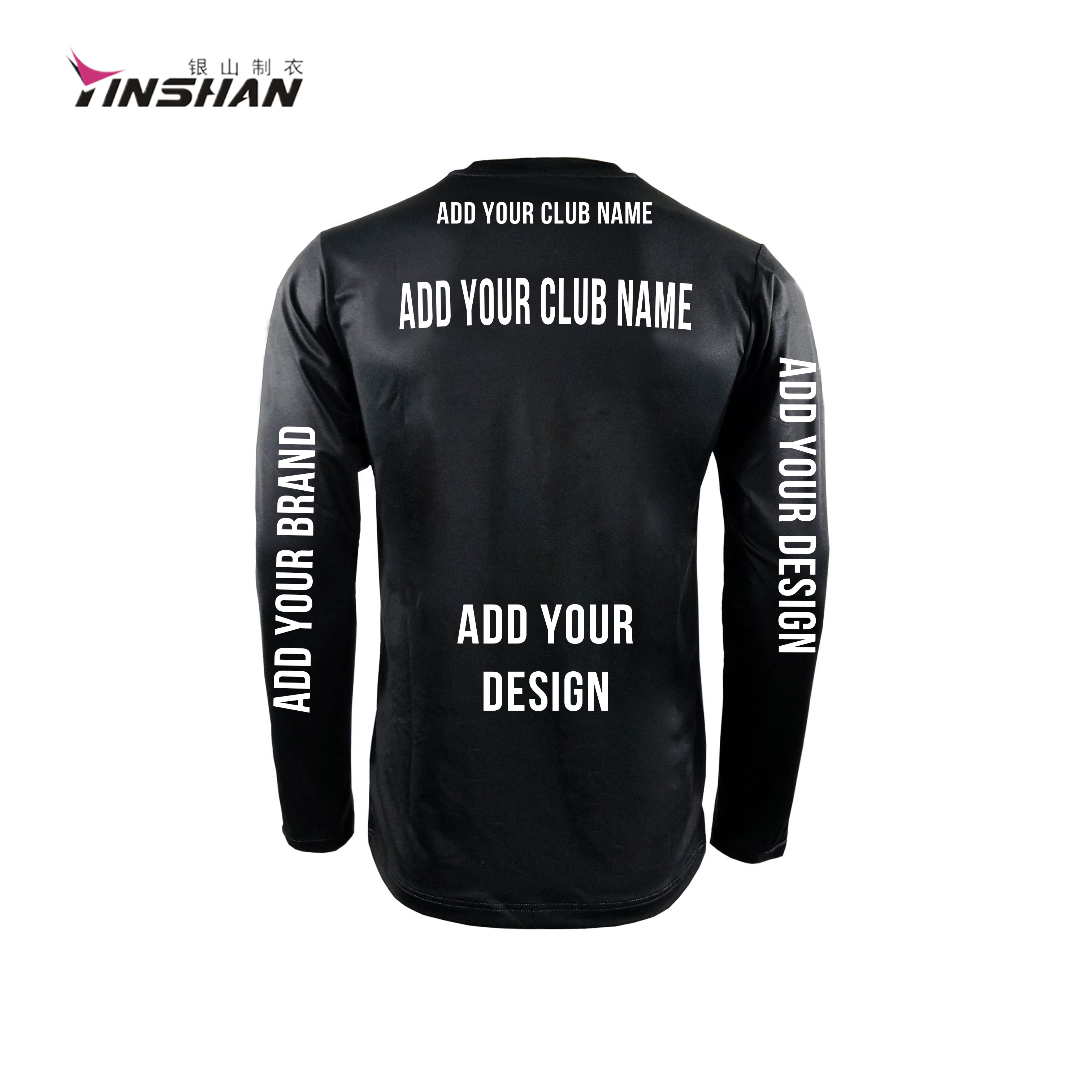 Sleeve Style Long Sleeve Breathable Wicking Custom T Shirts for Motor Cross Riding