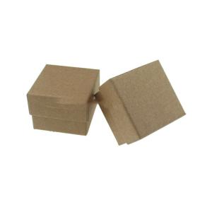 China Paper Personalised Jewellery Packaging / Gift Rings Kraft Earring Boxes wholesale
