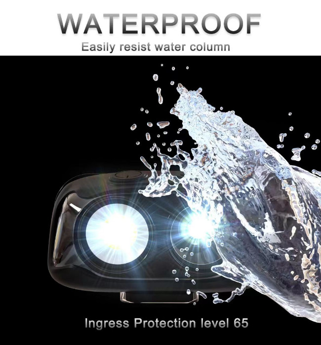 Brightest Rechargeable Head Lamp Flashlight IP65 Mini Headlamp Work Light