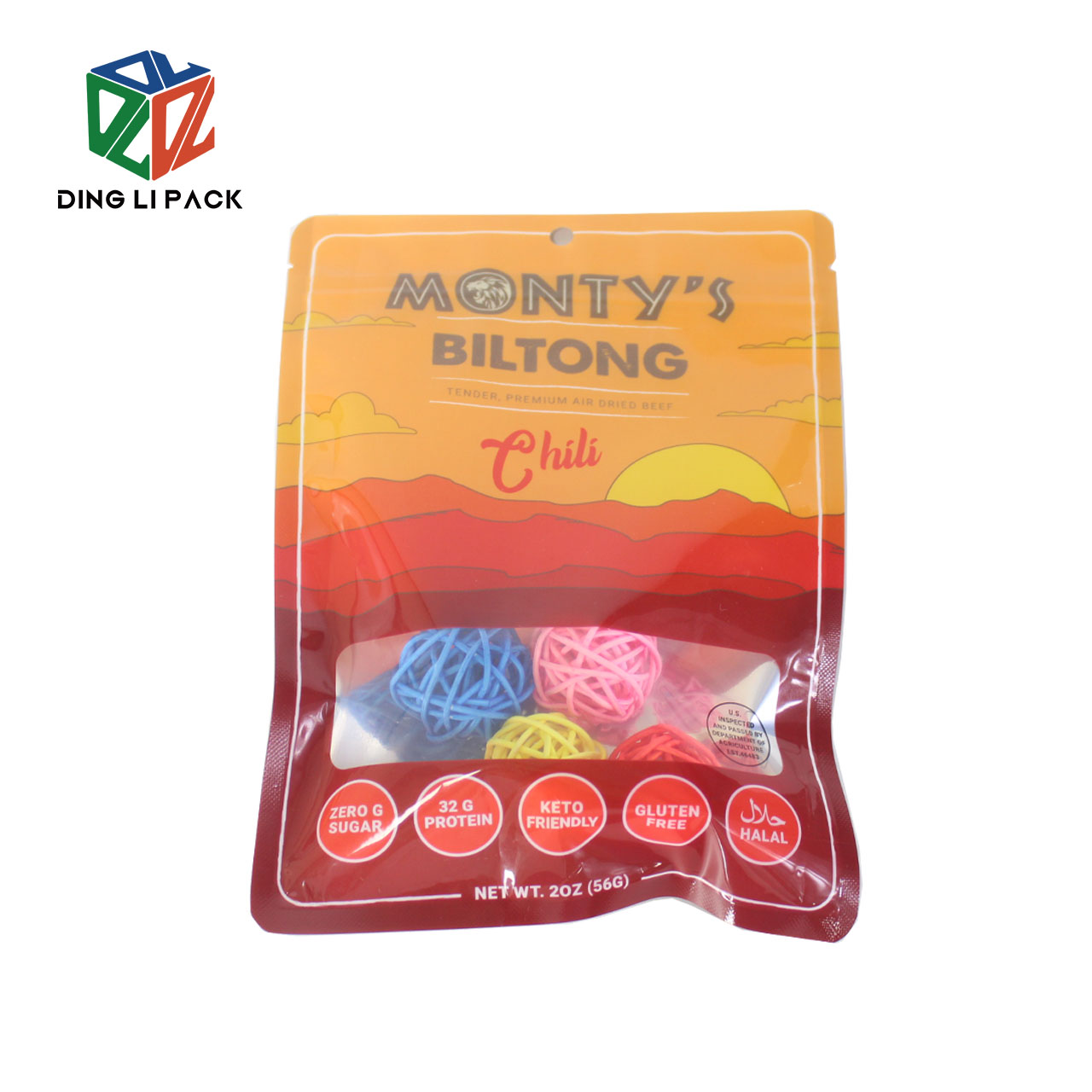 OEM Coffee Stand Up Pouch Flat Bottom Easy Tear Zipper Bag With Valve
