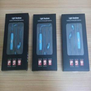 China wholesale el earphone/ el wire earphone/ light up earphone wholesale