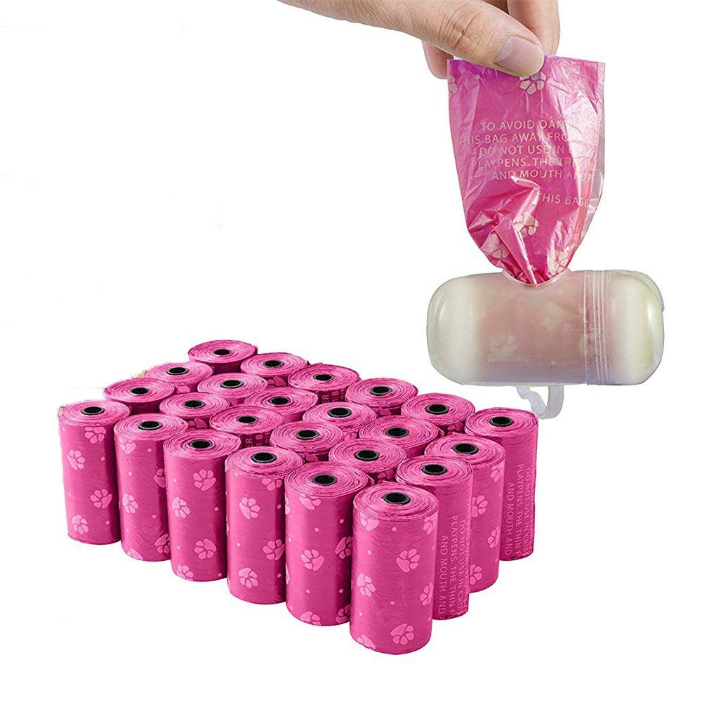 Fully Degradable Compostable Disposable Pet Dog Waste Poop Bag with Holder New Products For Dogs