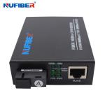 Gigabit Fiber Media Converter 10/100/1000Mbps WDM Simplex SM 1310nm/1550nm 20km