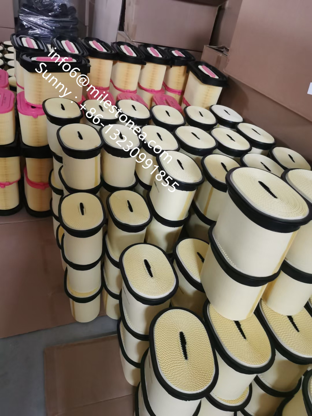 Air filter manufacturer Construction machinery parts engine honeycomb air filter 2525001 2525002 for filters air